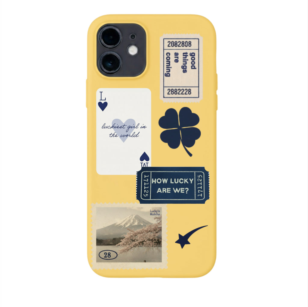 Luckys matcha sticker set